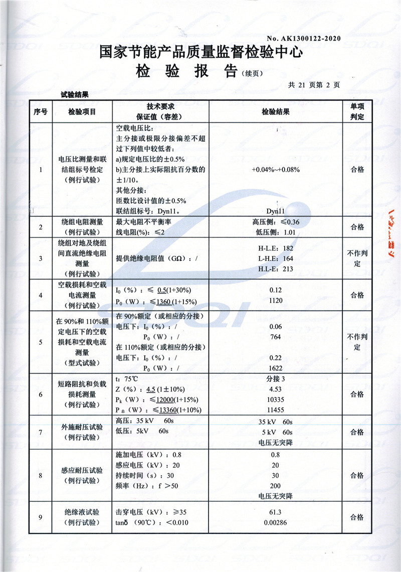 高低压试验报告-S11-1250环翠环翠环翠油浸式变压器-2.jpg
